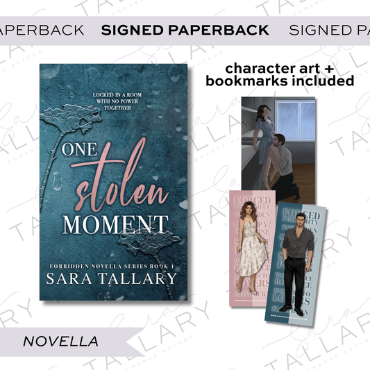 One Stolen Moment - Signed Paperback