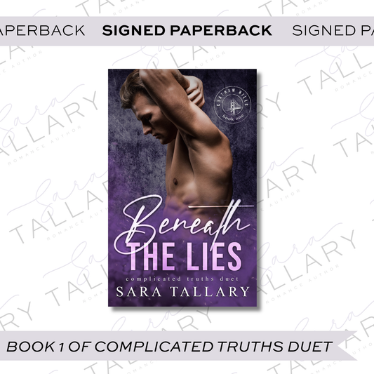 Beneath the Lies - Signed Paperback - Special Edition Cover
