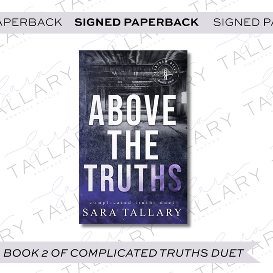 Above the Truths - Signed Paperback - Discreet