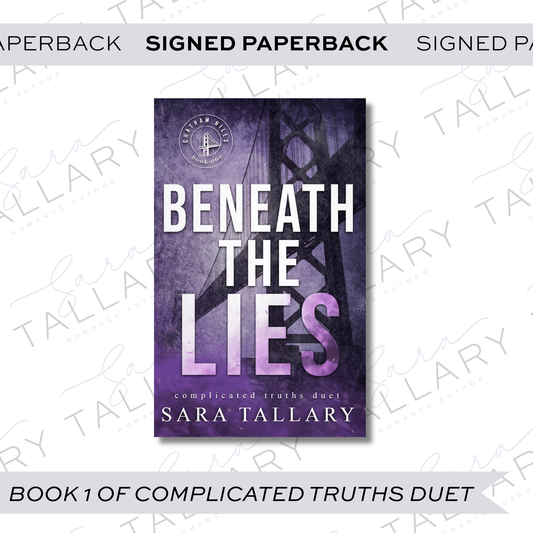 Beneath the Lies - Signed Paperback - Discreet